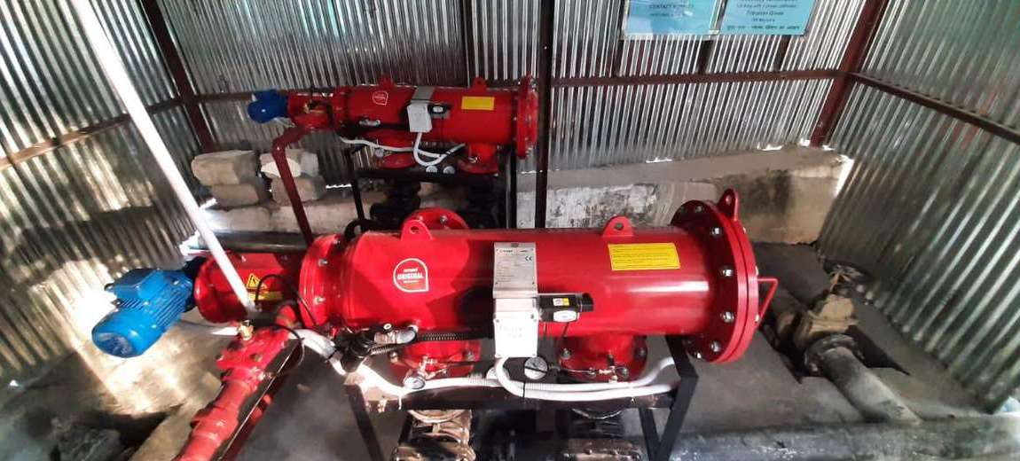 4 MLD automated self-cleaning water treatment plant — Indian Army, MES Pithoragarh