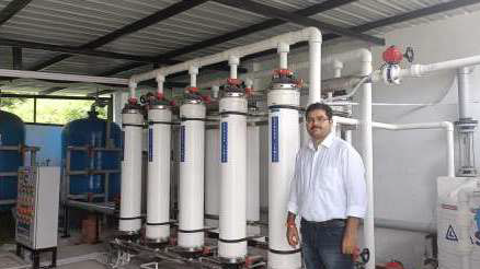 750 KLD ultrafiltration plant — Chandmari, UJS Dehradun, Uttarakhand