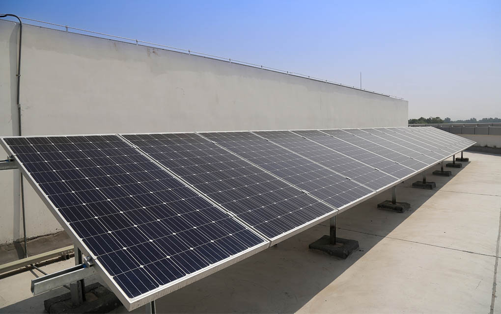 Solar rooftop power plant — NBCC Vasant Kunj, New Delhi (Navratna CPSE)