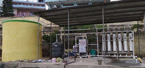 Ultrafiltration water treatment plant — Pey Jal Nigam Pithoragarh, Uttarakhand